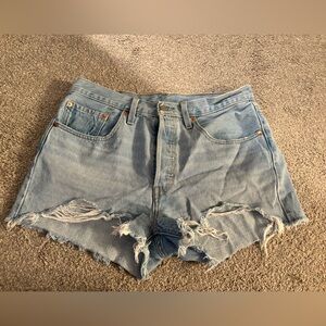 Levi denim shorts